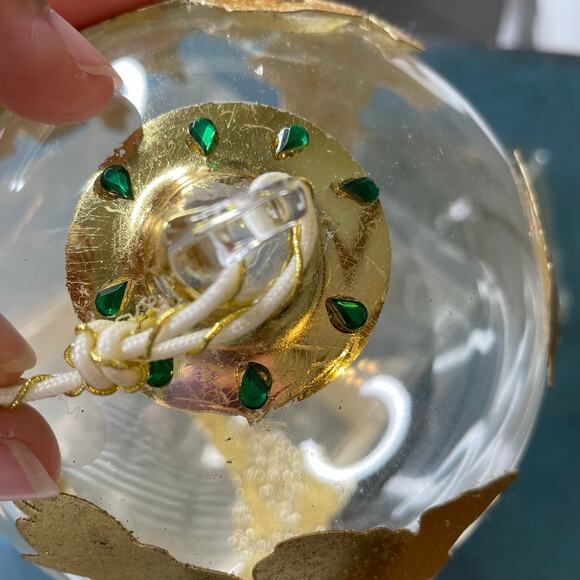 Trimsetter Blown Glass Golden Glove Christmas Ornament	Holiday XMAS - Picture 12 of 14